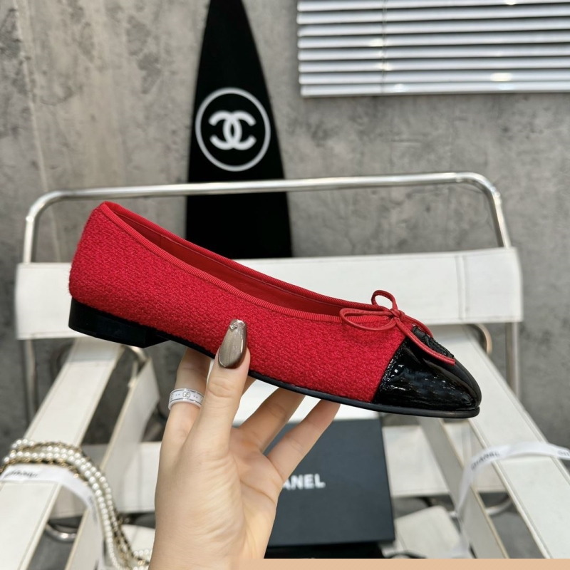 Ch*el flat shoes